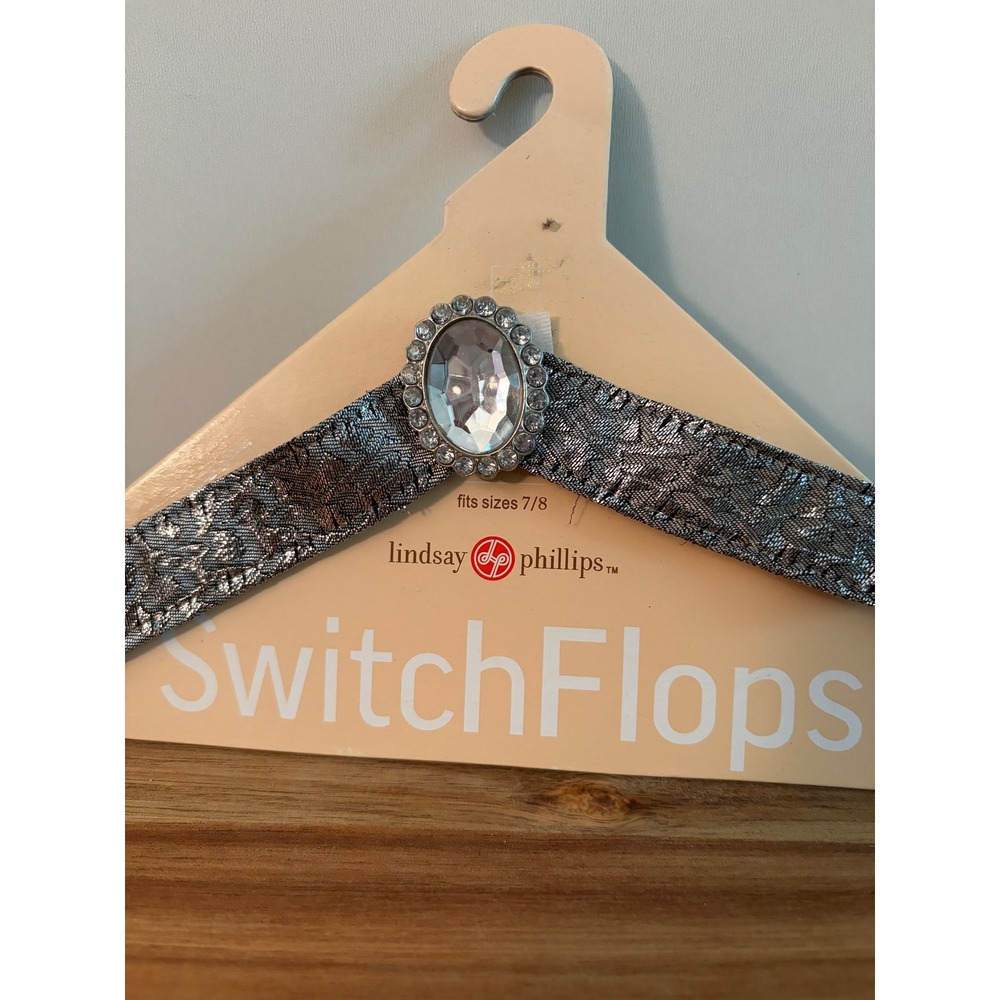 Lindsay Phillips Switch Flops Size Medium Gayle Strap NEW